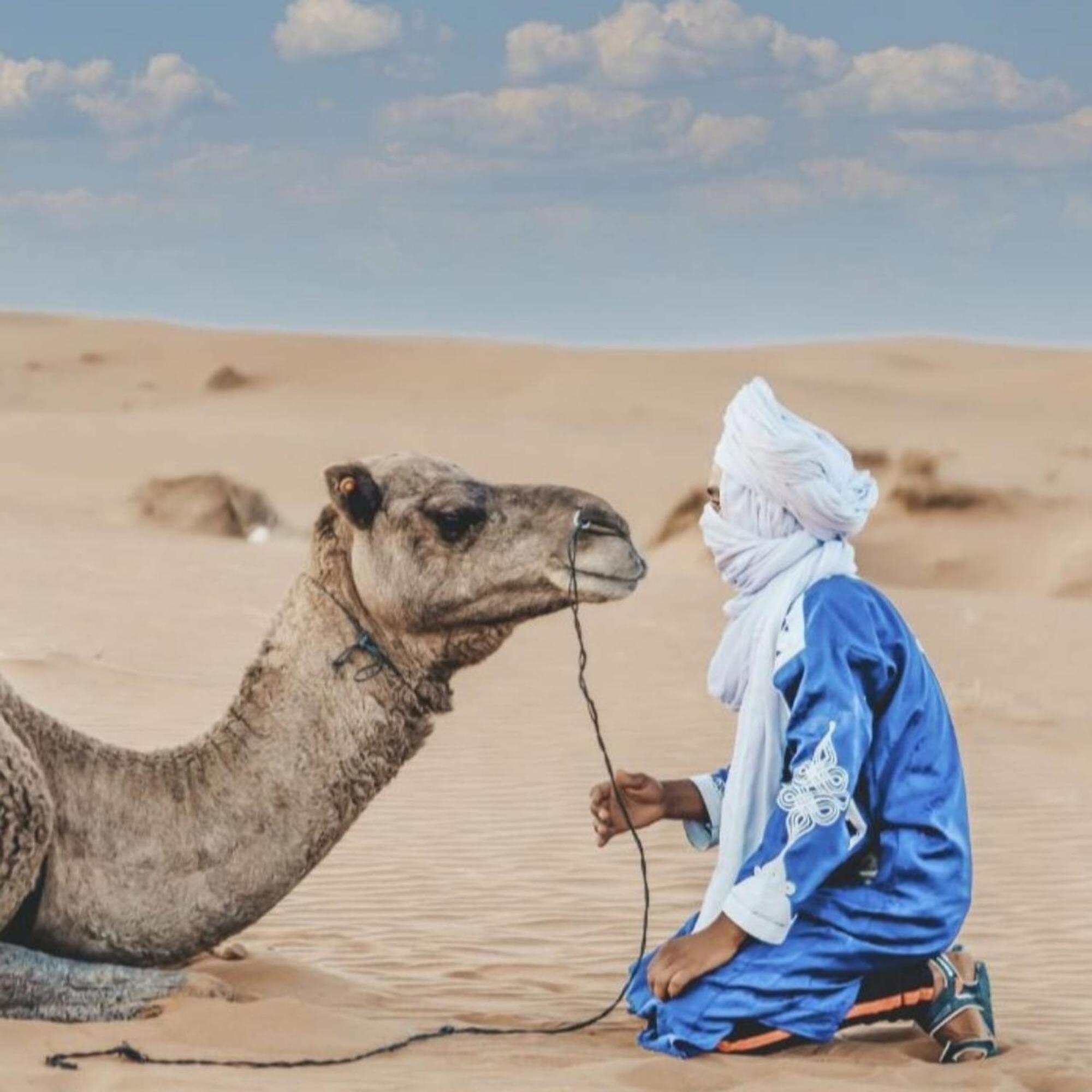 Отель Unique Sahara Camp Мерзуга Экстерьер фото